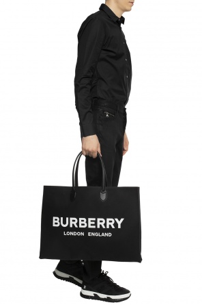 Shopper bag with logo, zdjęcie 2 Shopper bag with logo od Burberry